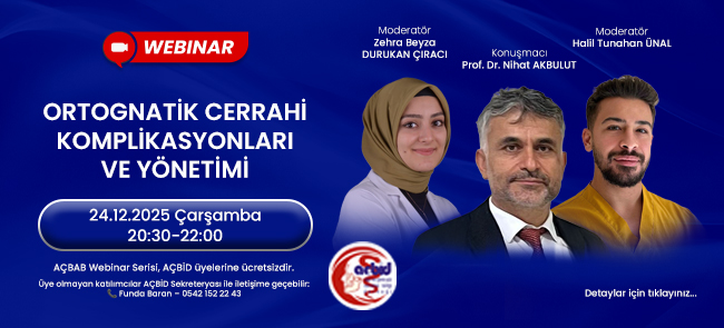 ORTOGNATİK CERRAHİ KOMPLİKASYONLARI VE YÖNETİMİ